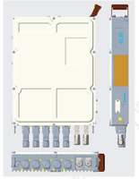 Redresseur Tianpower 40A pour l'alimentation des télécommunications conception étanche extérieure sortie d'alimentation CC 48V avec module de commande sans fil