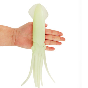 Aotuo - Señuelo de Pesca de Calamar Gigante de PVC de 28,5 cm y 125 g, Cebo Artificial para Pesca de Atún Amarillo y <span class=keywords><strong>Pez</strong></span> <span class=keywords><strong>Rey</strong></span> en el Océano - Product Image 3