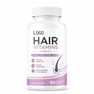 Cápsulas para el Crecimiento del Cabello para Adultos, Gran Venta, Ricas en Biotina, Múltiples Vitaminas, Colágeno, Minerales, Ácido Fólico, Orgánicas, Veganas, Sin Gluten - Product Image 1