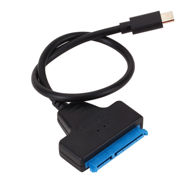 USB 3.1 USB C to SATA Converter USB 3.1 Type-C Adapter Cable for 2.5" Hard Drive SSD SATA to TYPE C High Speed Hard Drive Cable