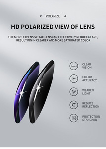 <span class=keywords><strong>Occhiali</strong></span> <span class=keywords><strong>da</strong></span> <span class=keywords><strong>Sole</strong></span> Polarizzati <span class=keywords><strong>da</strong></span> <span class=keywords><strong>Uomo</strong></span> alla Moda a Visione Notturna UV400 con Montatura Ottica in PC e Lenti in TAC Colorate per Sport all'Aperto e Ciclismo - Product Image 4