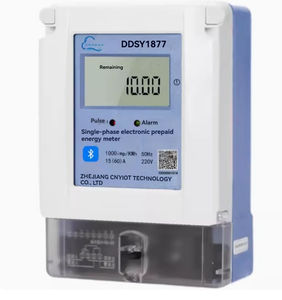 ODM/OEM单相智能预付费蓝牙电表，用于出租公寓和学校，具有远程抄表功能 - Product Image 1