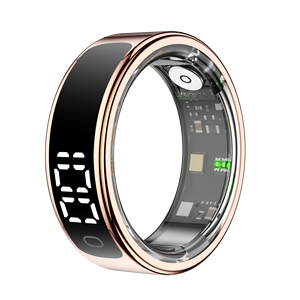 Bague Intelligente à Écran LED, Étanche 5ATM, Suivi de Santé et de Condition Physique avec Mesure du Rythme Cardiaque, Contrôle par Application, Suivi du Sommeil Contrôlé par Application - Product Image 4