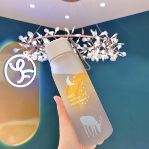 Bouteille d'eau en plastique Y Deer Cup 500 ml avec bouchon à vis, unisexe, pour les voyages et la salle de sport - Product Image 4