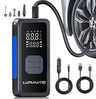 Portable Car Air Pump Tire Pressure Air Compressor Wireless Digital Display Tire Auto Stop When Fully Inflated for Car Bicycle