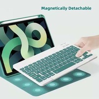 Étui pour tablette Applicable2021 Wei MatePad 11 10,95 pouces, protection intégrale avec support et emplacement pour stylet, en PU, avec clavier intégré