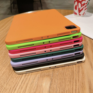 Mịn cảm ứng Silicone trường hợp máy tính bảng linh hoạt TPU bumper trường hợp đầy màu sắc cho iPad Pro 11 13 không khí 13 - Product Image 4