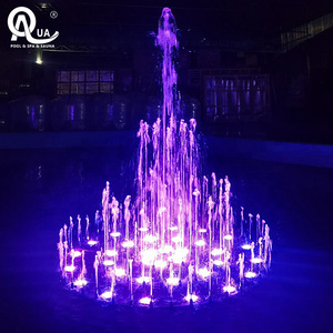 Fontaine musicale de jardin sur mesure Water Crown, grande taille, système de contrôle complet, spectacle aquatique pour les places publiques, les centres de villégiature et les spectacles nocturnes - Product Image 5