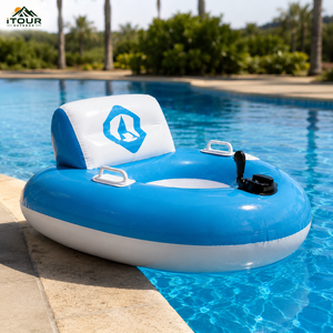 Flotador de Piscina Motorizado OEM, Inflable, Individual, para Fiestas Acuáticas de Verano - Product Image 5