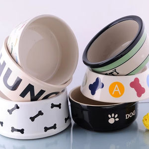 BESTCERA Fábrica Diretamente Preço Decalque Cerâmica Bonito Durável Colorido <span class=keywords><strong>Pet</strong></span> Cerâmica <span class=keywords><strong>Pet</strong></span> <span class=keywords><strong>Dog</strong></span> Food Bowl para Alimentos e Água <span class=keywords><strong>Pet</strong></span> Bowl - Product Image 3