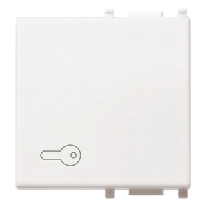 White Key Symbol Wall <b>Switch</b> 4.9 Cm Length 2.5 Cm Height - Product Image 1