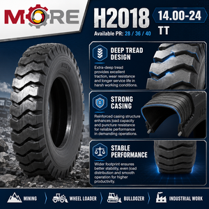 Pneu de niveleuse à haute traction, résistant à l'usure, pneu OTR, pneu tout-terrain robuste pour le nivellement et le façonnage des routes - Product Image 2