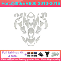 Kit de carénage complet moulé par injection pour moto, compatible avec Kawasaki Z800 Z 800 ER800 2013 2014 2015 2016, kits de carénages Zxmt