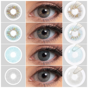 Lenti a Contatto Colorate Naturali Big Eye Freshgo, Lenti Morbide Colorate Annuali, Vendita all'Ingrosso, 14.50mm, Astuccio per Lenti a Contatto - Product Image 3