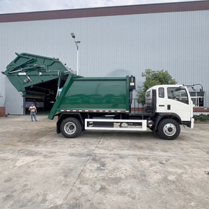 Camion à ordures compacteur haute capacité HOWO 4x2 8cbm 9cbm à vendre - Product Image 5