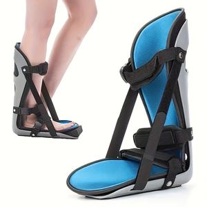 Orthèse de cheville et de pied réglable médicale, attelle respirante en plastique pour soulagement de la douleur, pour pied cassé, entorse de la cheville, tendinite d'Achille - Product Image 1