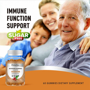 Solilan OEM Private Label senza zucchero <span class=keywords><strong>HALAL</strong></span> Vegan bio 5:1 berberina Gummies integratore alimentare per adulti cardo di latte cannella - Product Image 3
