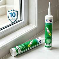 Scellant en silicone neutre en bouteille de 300 ml pour portes, fenêtres, verre, bois, aluminium