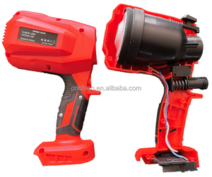 Pistolet de pulvérisation électrique <span class=keywords><strong>sans</strong></span> <span class=keywords><strong>fil</strong></span> HVLP 21V à batterie lithium, 3000psi 400W, professionnel, détachable, pour bricolage, avec gobelet de 800ml - Product Image 2