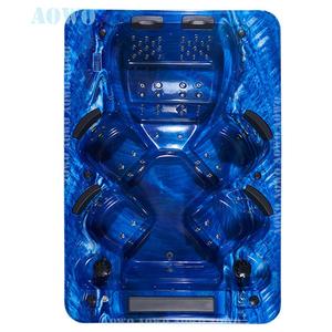 Tubo caliente para 6 personas Spa al aire libre bañera de hidromasaje portátil Bañera de hidromasaje Spa Exterior Climatizado Con Piscina Profunda En El jardin - Product Image 4