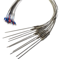 Sonde de température blindée WRNK-191 de type K à vente chaude, thermocouple PT100 avec résistance thermique pour capteur de température