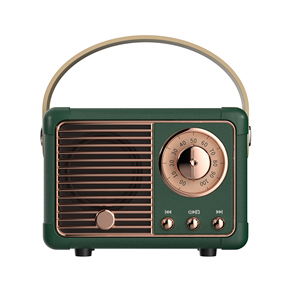 Altavoz Inalámbrico Portátil DW13, Último Modelo, Estilo <span class=keywords><strong>Radio</strong></span> Vintage, Mini Altavoz Woofer de Mano con <span class=keywords><strong>Radio</strong></span> <span class=keywords><strong>FM</strong></span> - Product Image 5