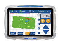 Visualisasi 3D GNSS Land Leveller RTK Auto Blade Control untuk Pertanian