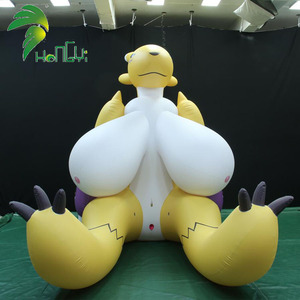 Renard gonflable géant, renard gonflable avec gros seins, jouet renard gonflable personnalisé - Product Image 2