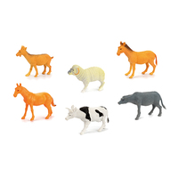Jouets figurines d'animaux réalistes, haute qualité, pour animaux de ferme, économique