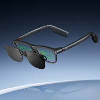Lunettes de traduction IA INMO GO3 – Traducteur instantané multilingue, 9 langues hors ligne, 8h d'autonomie