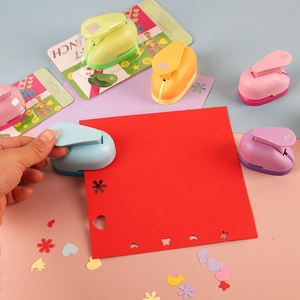 Plastic Circular Puncher Set DIY <b>Craft</b> <b>Tool</b> for Paper Crafting and Embossing with Multiple Sizes and Colors - Product Image 6