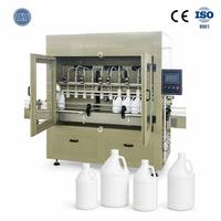Machine de remplissage automatique linéaire pour bouteilles en plastique, résistante à la corrosion acide et chimique, pour produits corrosifs, eau de Javel et pesticides