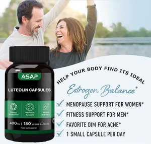 OEM/ODM Santé Complément Alimentaire Extrait de Lutéoline Lutéoline Capsule Prix OEM 98% Lutéoline Capsules - Product Image 2