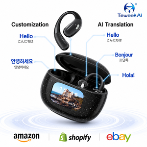 Cuffie Traduttore AI A39 all'ingrosso, 146 Lingue, Traduzione Vocale in Tempo Reale, Auricolari Wireless, Prezzo di Fabbrica, Etichetta Personalizzabile - Product Image 3