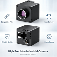 Kamera HIK ROBOT MV-CH120-60TC-C-NF 12MP Warna Global Shutter 10GigE C-Mount dengan Kipas Pendingin untuk AOI PCB & FPD Kecepatan Tinggi