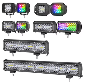 Feux LED robustes en aluminium avec modes dynamiques RGBW pour UTV, camions, remorques, SUV, fourgonnettes et pick-up - Product Image 6