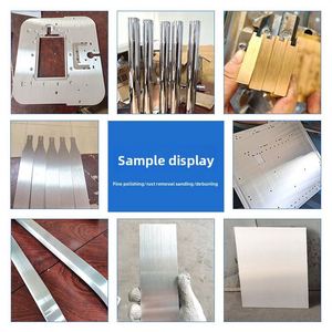 เครื่องขัดลวดแบบแบนสำหรับขัดวัสดุสแตนเลส อลูมิเนียม ขัดเงาโลหะแบบแบน  ขัดตัวเรือนนาฬิกา - Product Image 3