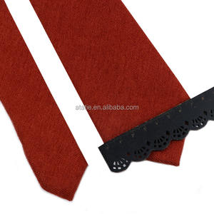 Corbata de Gamuza Suave y Mullida de Color Sólido <span class=keywords><strong>para</strong></span> Hombre, Colorida en Rojo, Azul, Gris, Verde, de Algodón de 7cm <span class=keywords><strong>para</strong></span> Fiesta Formal, Boda, Novio, <span class=keywords><strong>Bonito</strong></span> <span class=keywords><strong>Regalo</strong></span> - Product Image 2