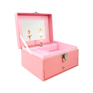 Caja <span class=keywords><strong>de</strong></span> Joyería <span class=keywords><strong>Musical</strong></span> Rosa <span class=keywords><strong>con</strong></span> Forma <span class=keywords><strong>de</strong></span> <span class=keywords><strong>Bailarina</strong></span>, <span class=keywords><strong>con</strong></span> Cerradura y Cajón, Organizador <span class=keywords><strong>de</strong></span> Joyas <span class=keywords><strong>de</strong></span> 2 Niveles <span class=keywords><strong>con</strong></span> Espejo, Regalo <span class=keywords><strong>de</strong></span> Cumpleaños para Niñas - Product Image 3