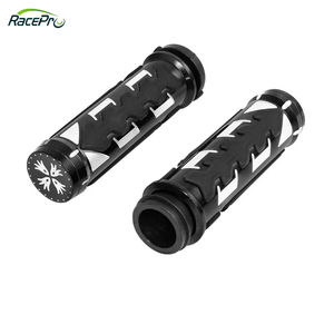 RACEPRO-Empuñaduras <span class=keywords><strong>de</strong></span> manillar <span class=keywords><strong>de</strong></span> corte <span class=keywords><strong>de</strong></span> borde CNC para motocicleta <span class=keywords><strong>de</strong></span> 1 "y 25mm para Harley Sportster 883 1200 Touring Dyna Softail - Product Image 6