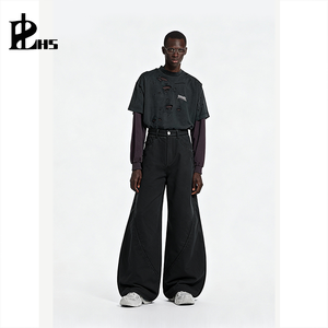 Pantalones de Trabajo Machete para Hombre, Primavera-Verano, Estilo Urbano, Cálidos, Casuales, con Cintura Elástica, Tela de Poliéster/Algodón - Product Image 1