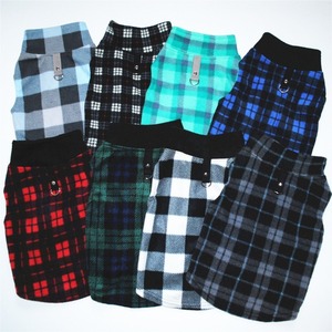 Suéter de Forro <span class=keywords><strong>Polar</strong></span> para <span class=keywords><strong>Perro</strong></span>, Talla XS-XXXL, Abrigo de Invierno, Jersey a Cuadros, <span class=keywords><strong>Chaleco</strong></span> Cálido para Mascotas - Product Image 1