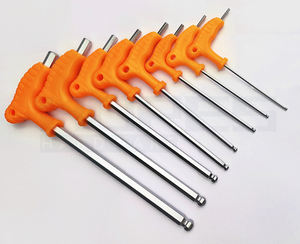 High carbon steel alloy <strong>allen</strong> t hex key <strong>wrench</strong> t type <strong>wrench</strong> with flat ends 2.5 3 4 5 6 8 mm short long customize service china oem customized s2 carbon steel <strong>wrench</strong> screwdriver spanner - Product Image 4