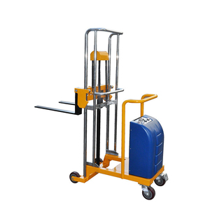 Kualitas tinggi 400 KG 1.3M luar ruangan <span class=keywords><strong>Stacker</strong></span> palet truk <span class=keywords><strong>Forklift</strong></span> listrik jenis tumpuk Platform - Product Image 3