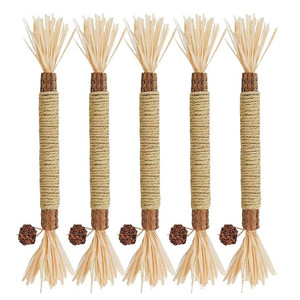 Juguetes para gatos, dientes de hierba gatera interactiva para interiores naturales, juguete para masticar gatos, palo Matatabi para gatos - Product Image 2
