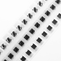 Vente flash : interrupteur tactile SMD 6x6, hauteur personnalisable, 4 broches, bouton poussoir momentané marche/arrêt, vertical, SMT, emballé en bobine