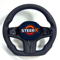 Volant en carbone forgé avec affichage intelligent du régime moteur LED pour BMW G20 G30 G80 M3