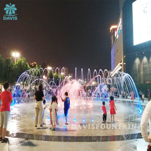 Esterno colorato Led luce terra asciutta fontana scintillante <span class=keywords><strong>acqua</strong></span> caratteristica decorazioni - Product Image 2