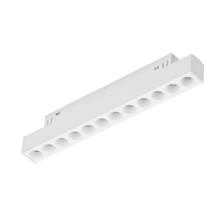 Lumière de grille magnétique anti-éblouissement 6W 12W 18W LED DC48V Lumières de piste carrées COB Zigbee Dim Système intelligent en aluminium Garantie 5 ans