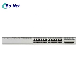 Network Switch C9200L-24P-4G-E 9200L 24 port PoE+ 4x1G uplink Switch, Network Essentials